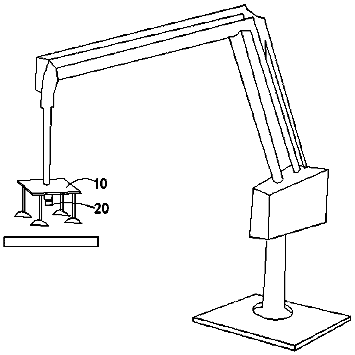 Visual teaching method of robot based on vision system