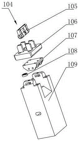 Special conveying and transferring mechanism for lock cylinder