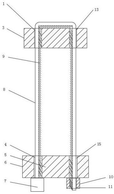 One-way locking and pressurizing knotting-loop-free steel plate fixing structure