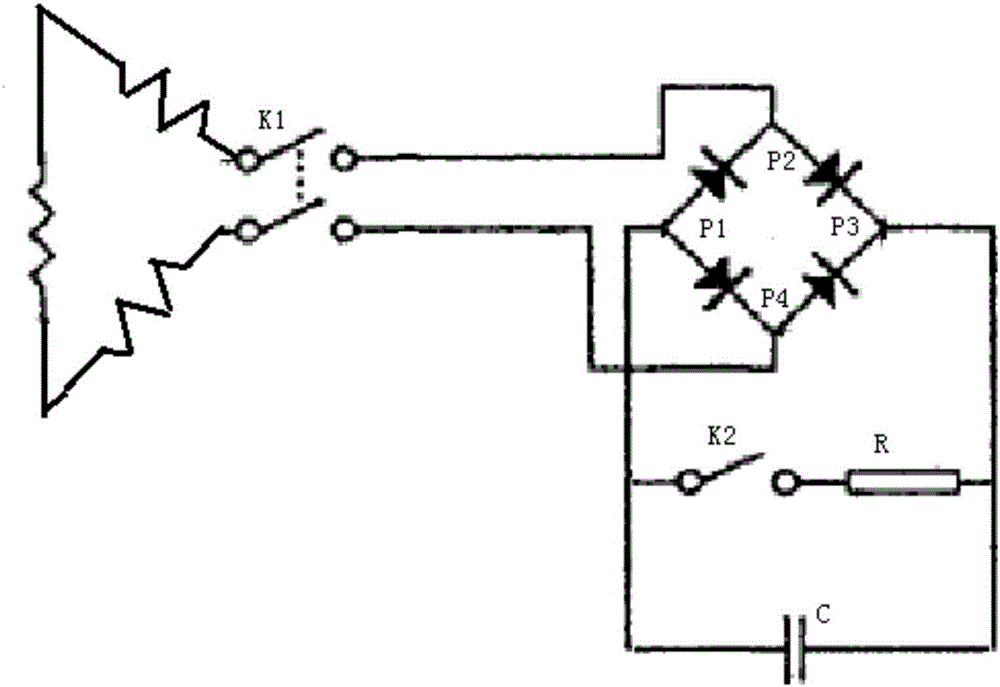 Resonance overvoltage eliminating device based on current-sensitive element state monitoring