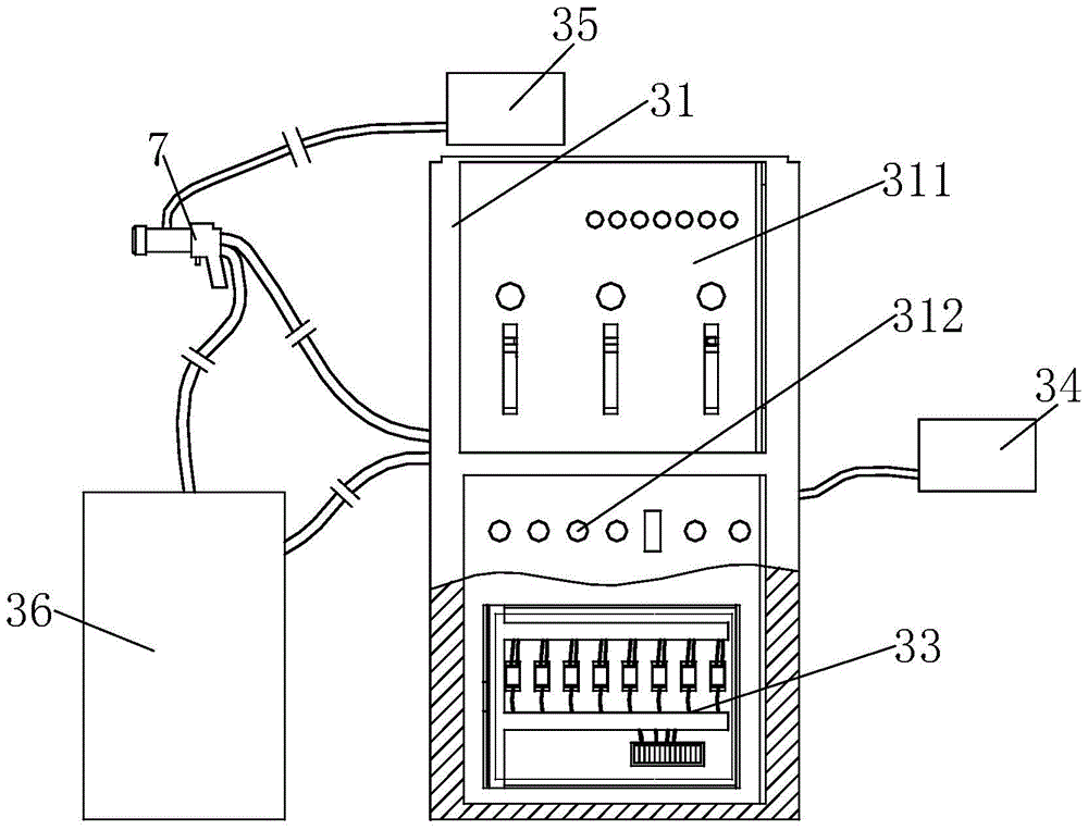 A supersonic flame spraying system