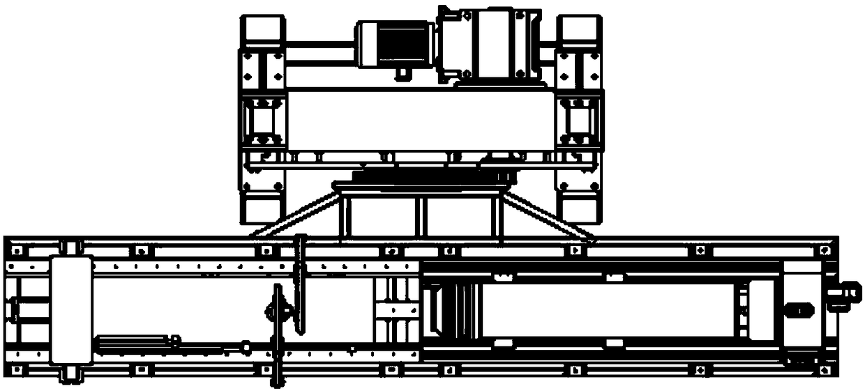 Automatic assembling machine of column oil cylinder