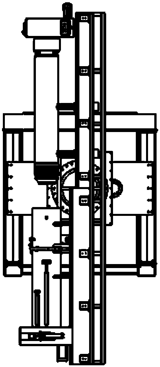 Automatic assembling machine of column oil cylinder