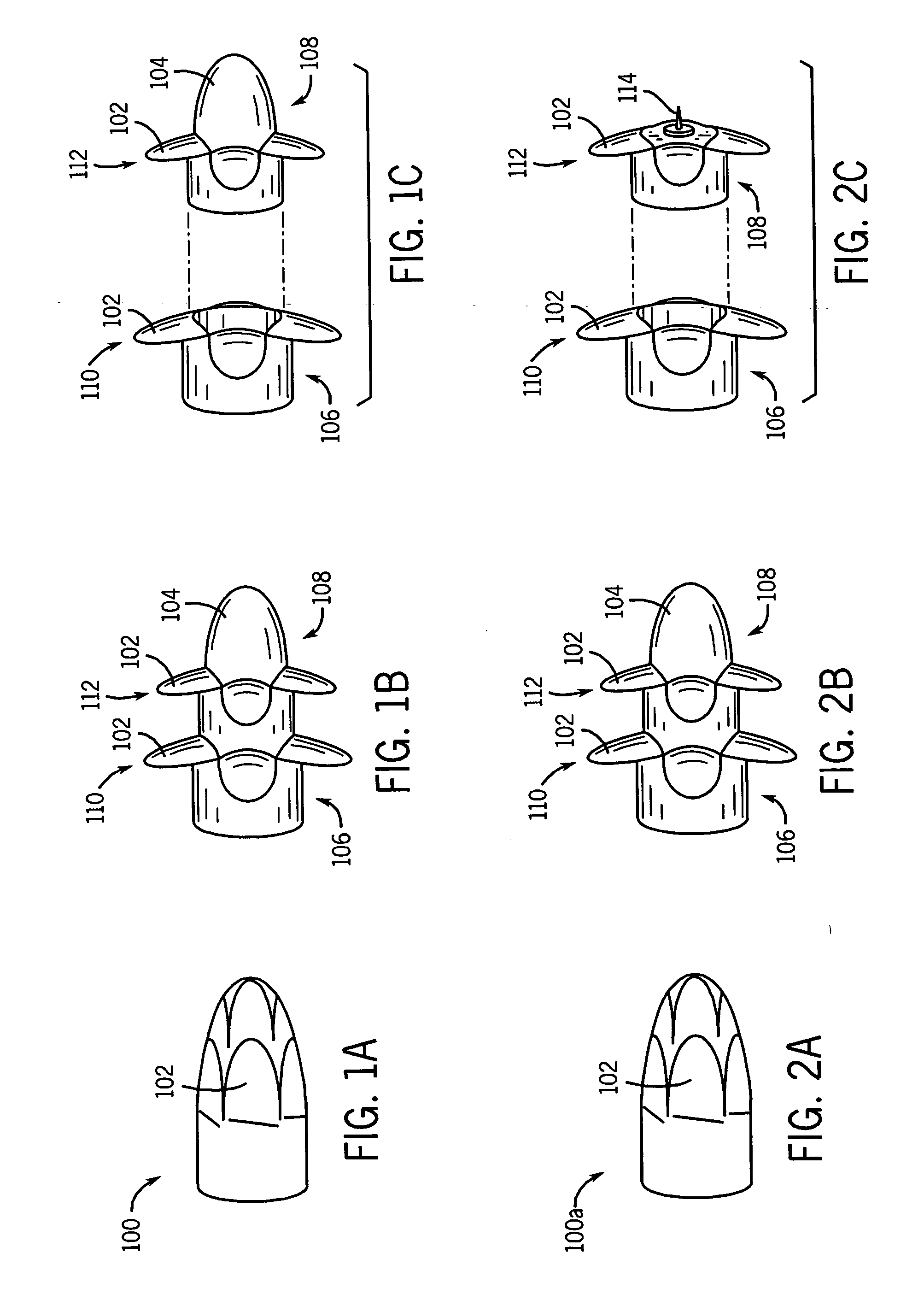 Deployable bullets