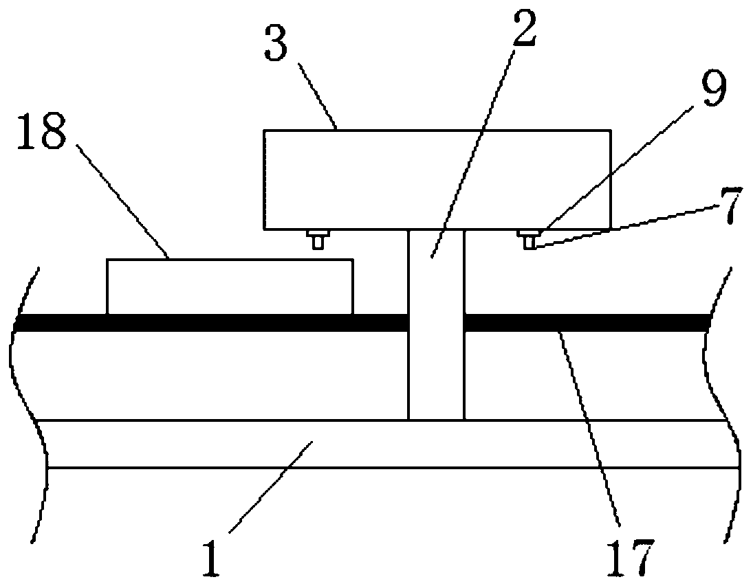 Automatic positioning precision casting marking device based on Bernoulli principle