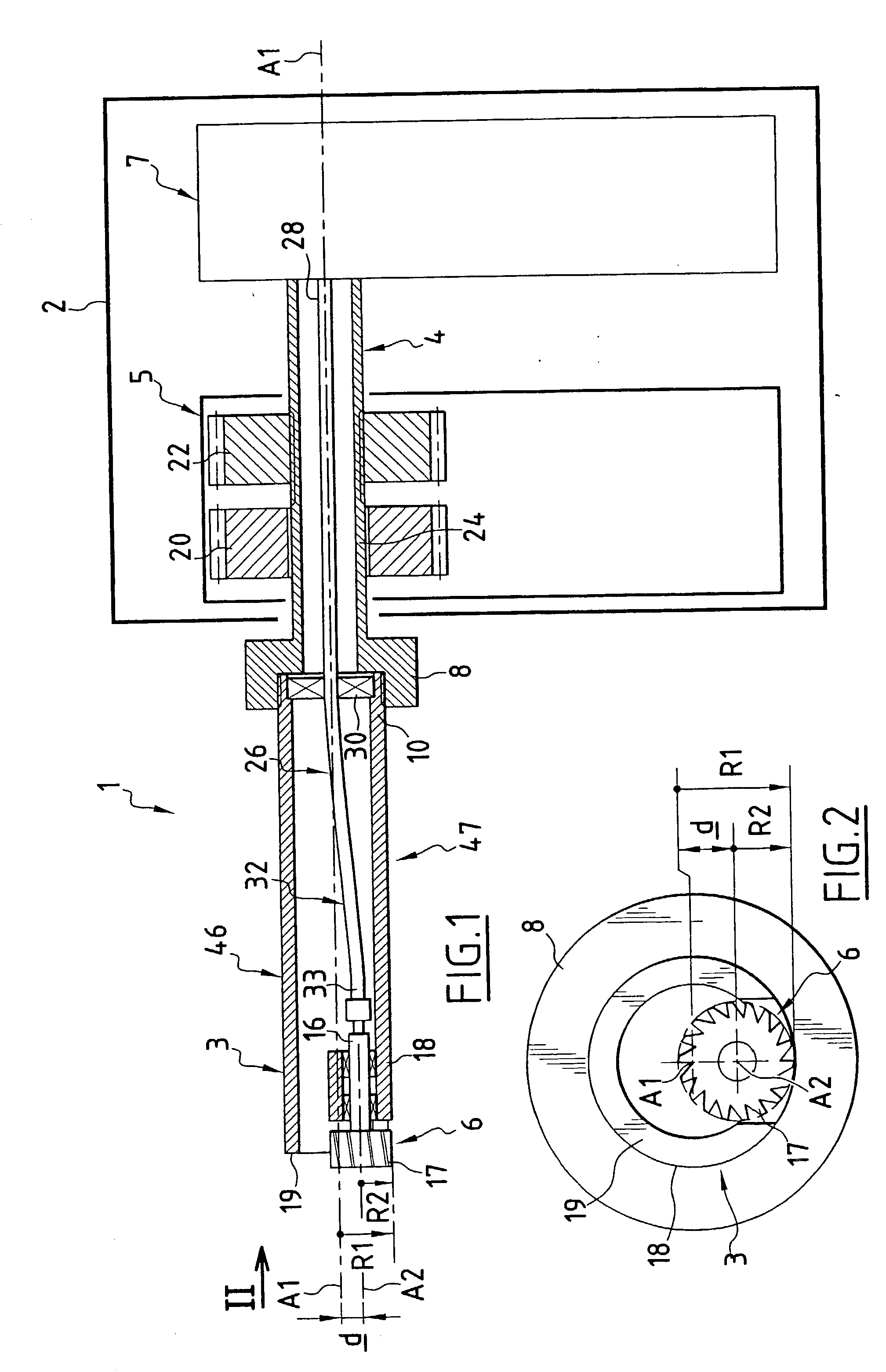 Tool, a machine, and a method for orbitally drilling an orifice