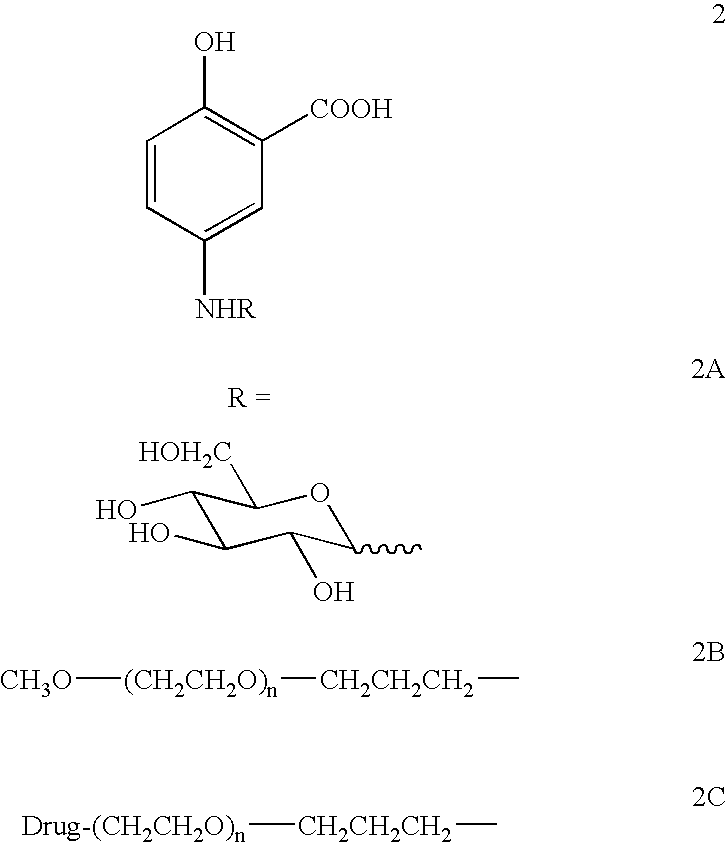 Aminosalicylate derivatives for treatment of inflammatory bowel disease