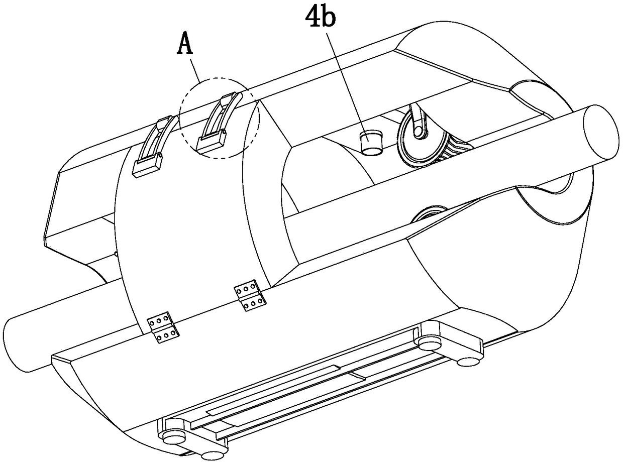 Working method of bridge cable maintenance device