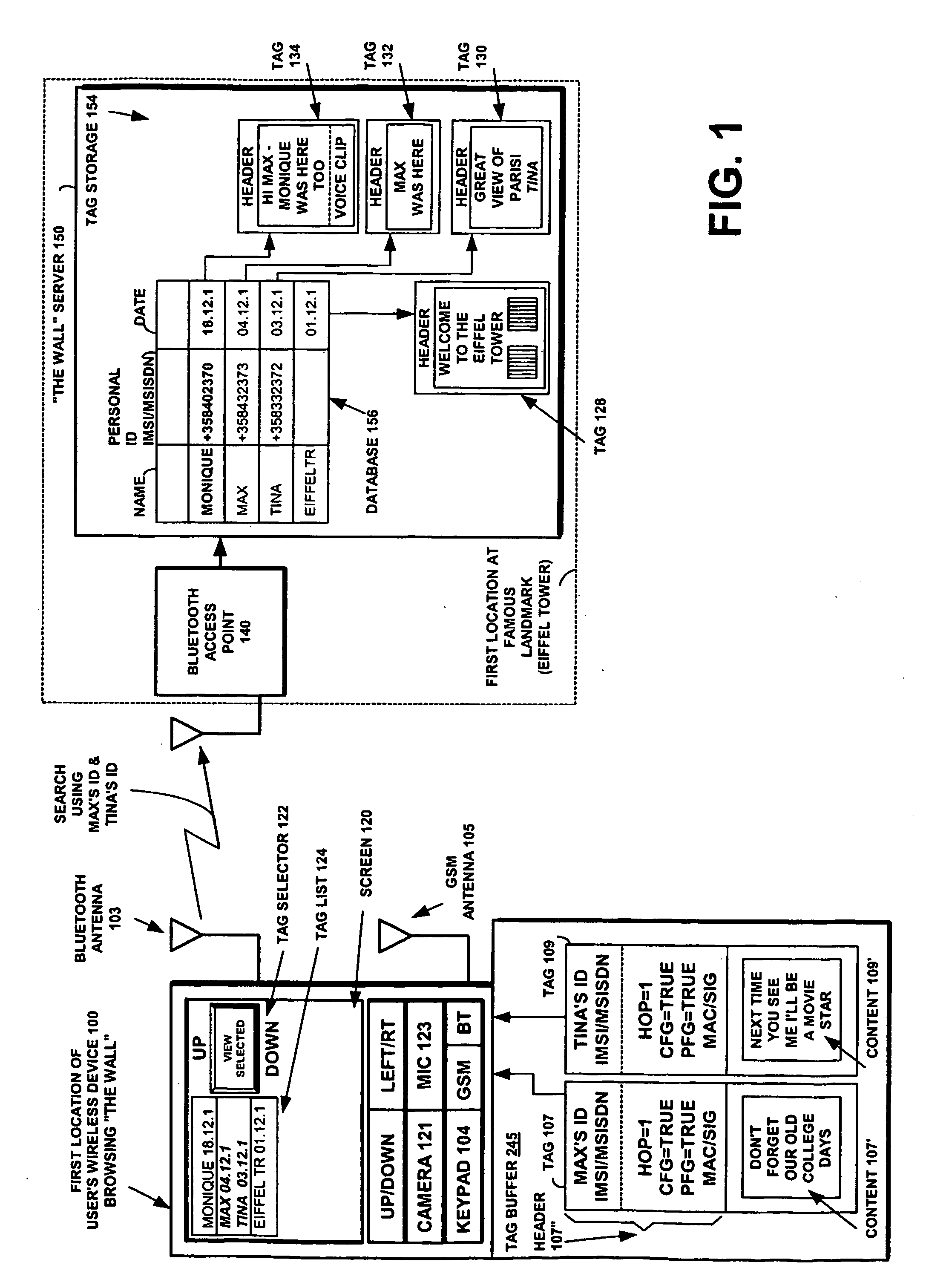 Method and system for multimedia tags