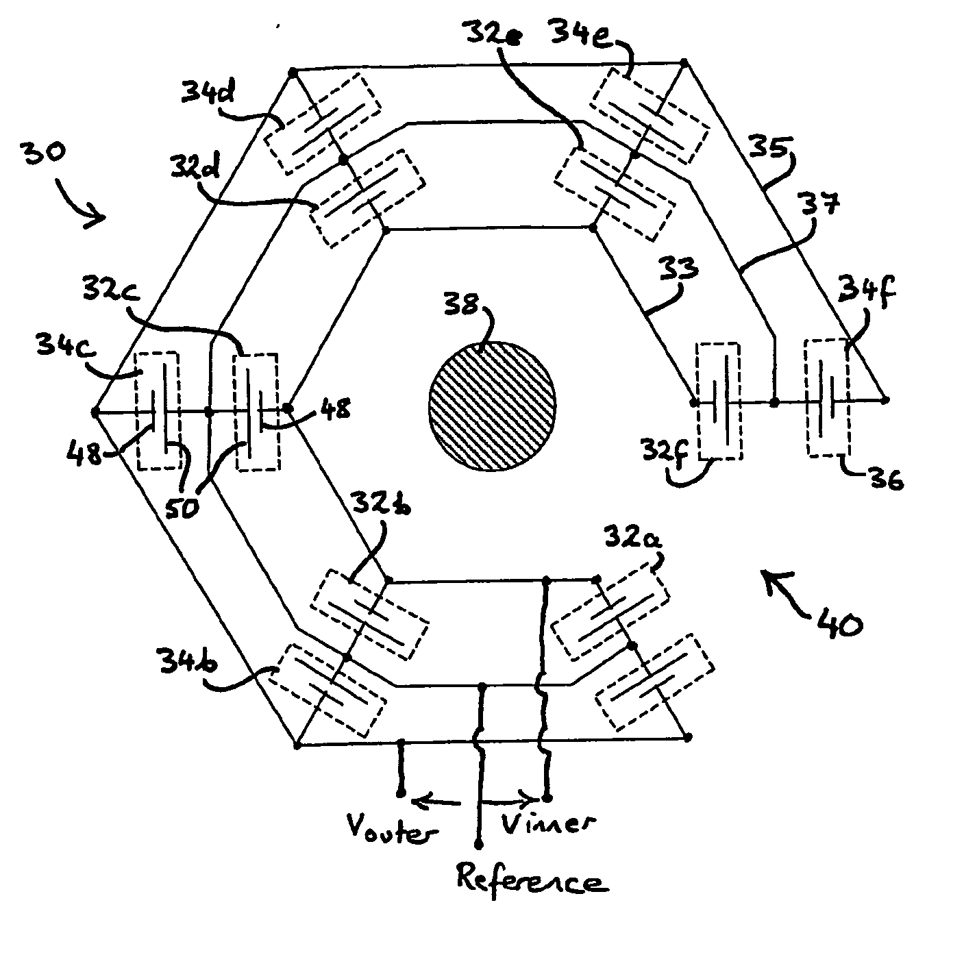 Voltage measuring device