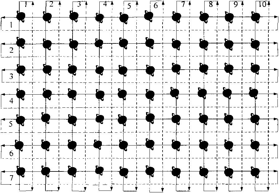 Low-orbit/middle-orbit double-layer satellite optical network structure system and design calculation method