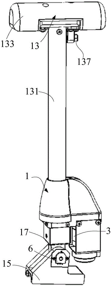 Intelligent shoulder part and intelligent wearable upper body auxiliary support system