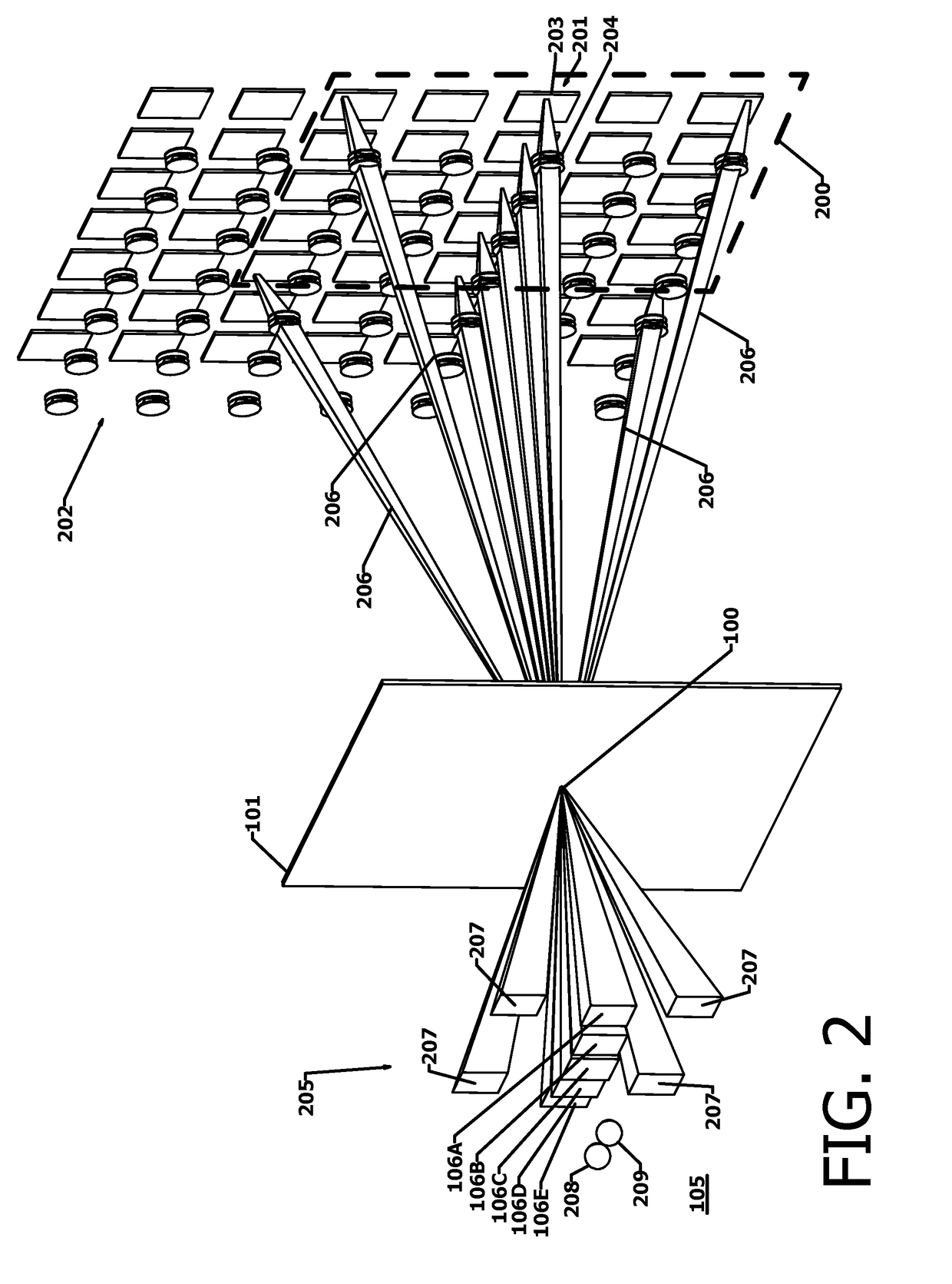 Projected Hogel Autostereoscopic Display