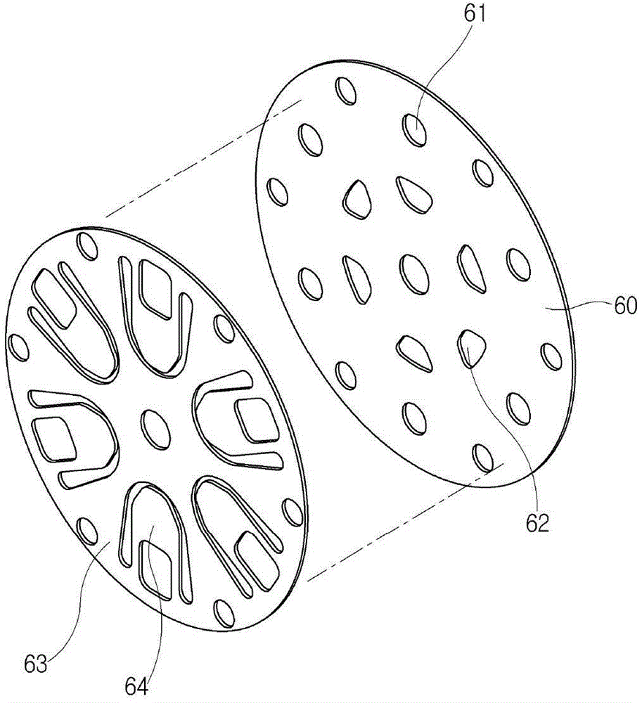 Valve assembly for variable swash plate compressor