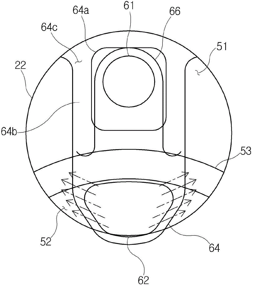 Valve assembly for variable swash plate compressor