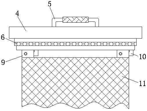 Bowl and dish taking mechanism