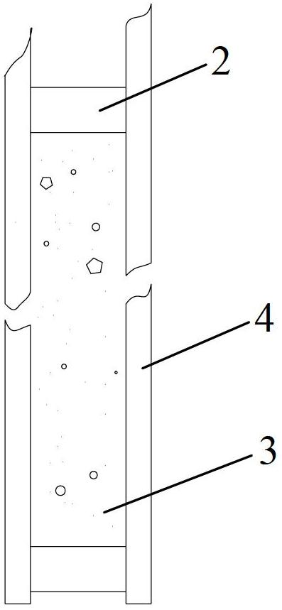 Non-load partition wall board for inner wall