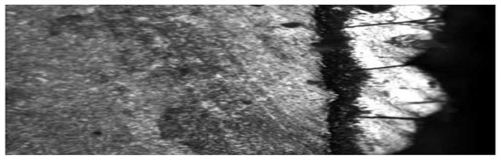 In-situ growth surface heat treatment process based on composite nitrided metal surface substrate