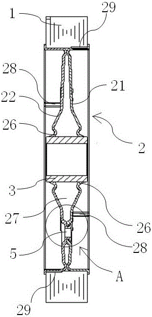 Electric vehicle in-wheel motor stator