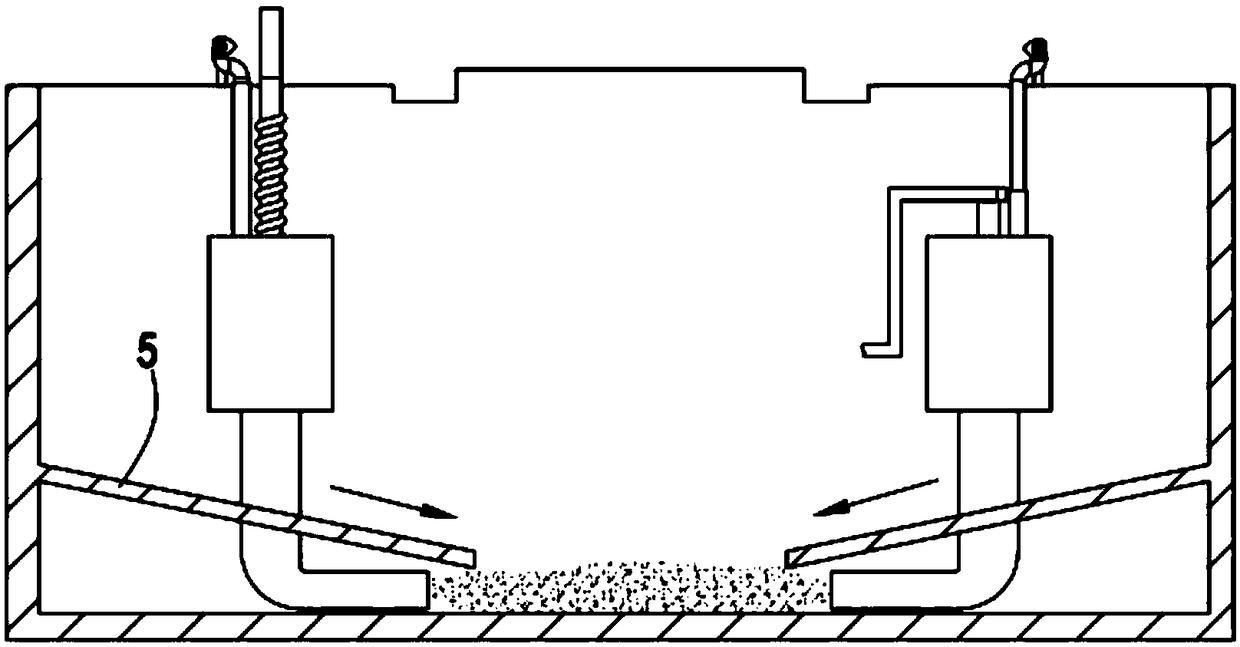 High-efficiency textile fabric printing and dyeing treatment system and process