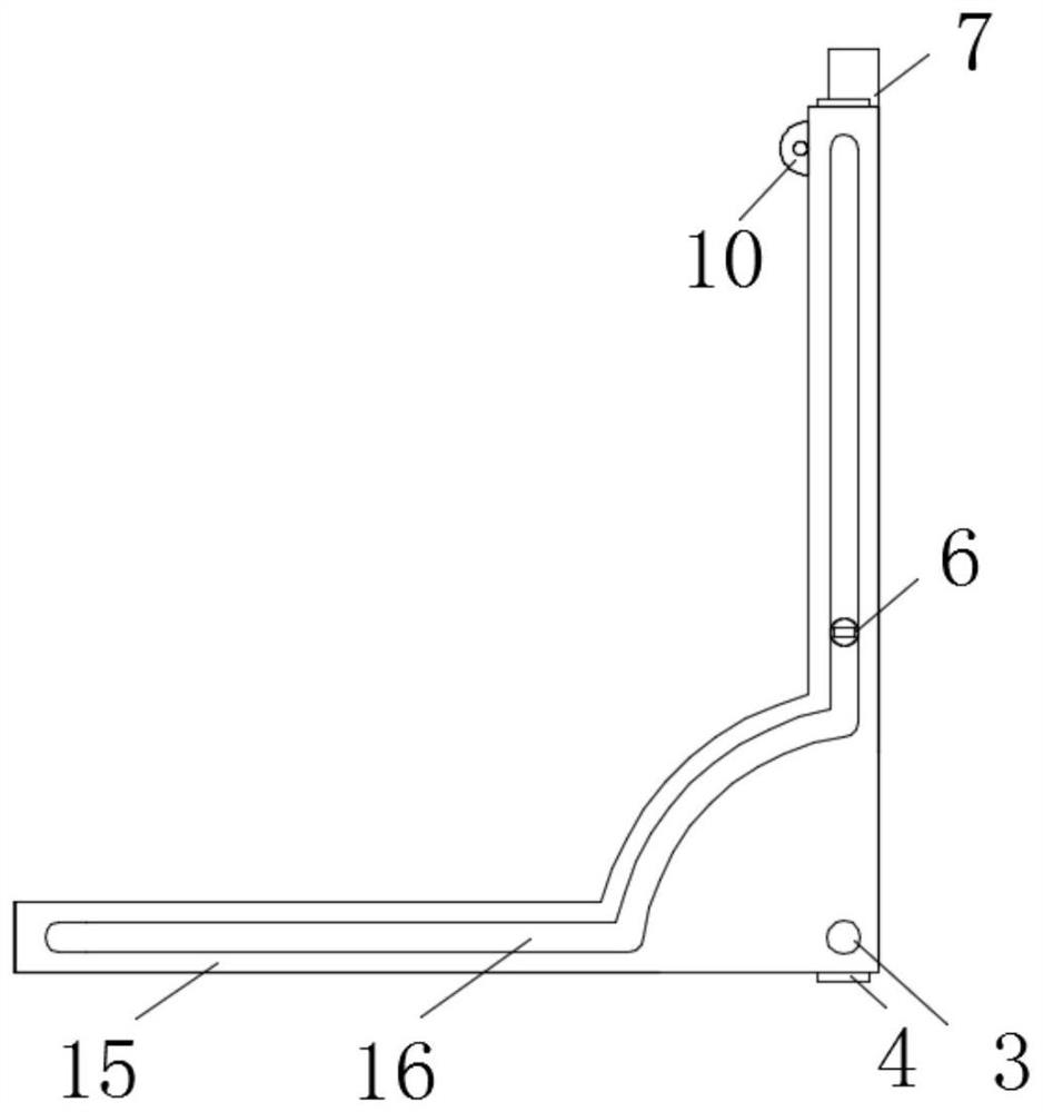 A sports dance physical fitness training device with adjustable training intensity and strong safety