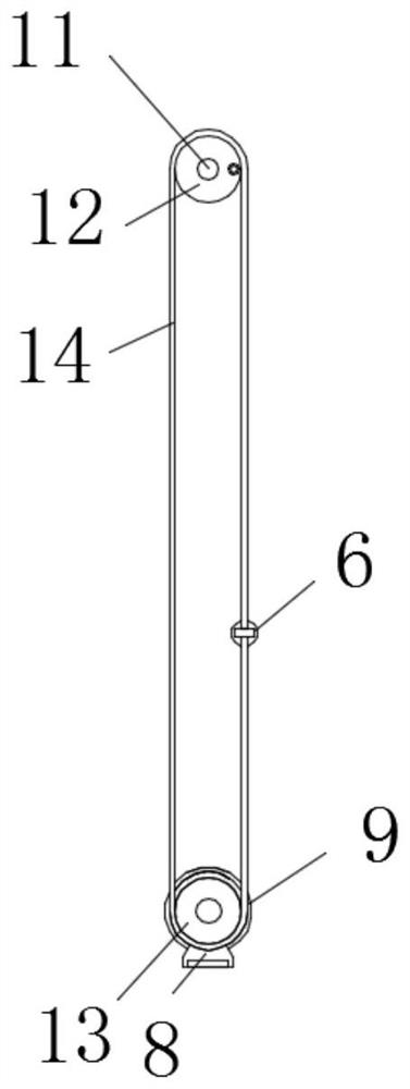 A sports dance physical fitness training device with adjustable training intensity and strong safety