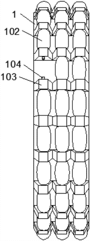 High-precision positioning omnidirectional wheel