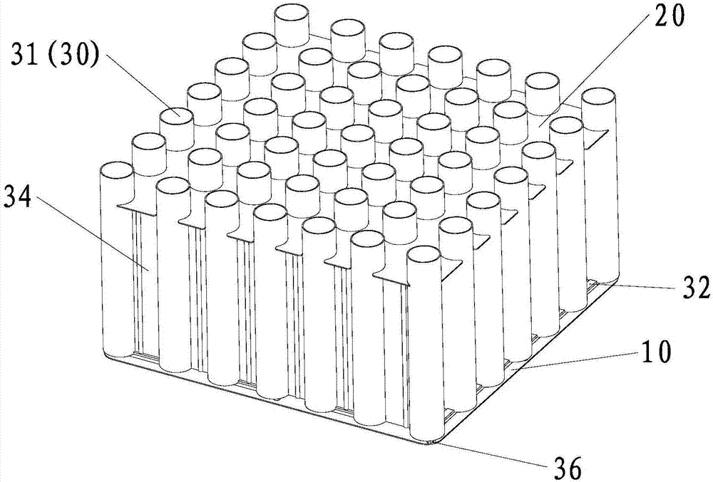 Firework plastic launching basin