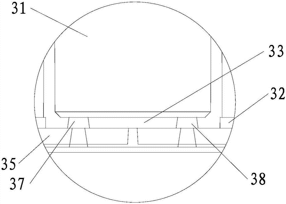 Firework plastic launching basin