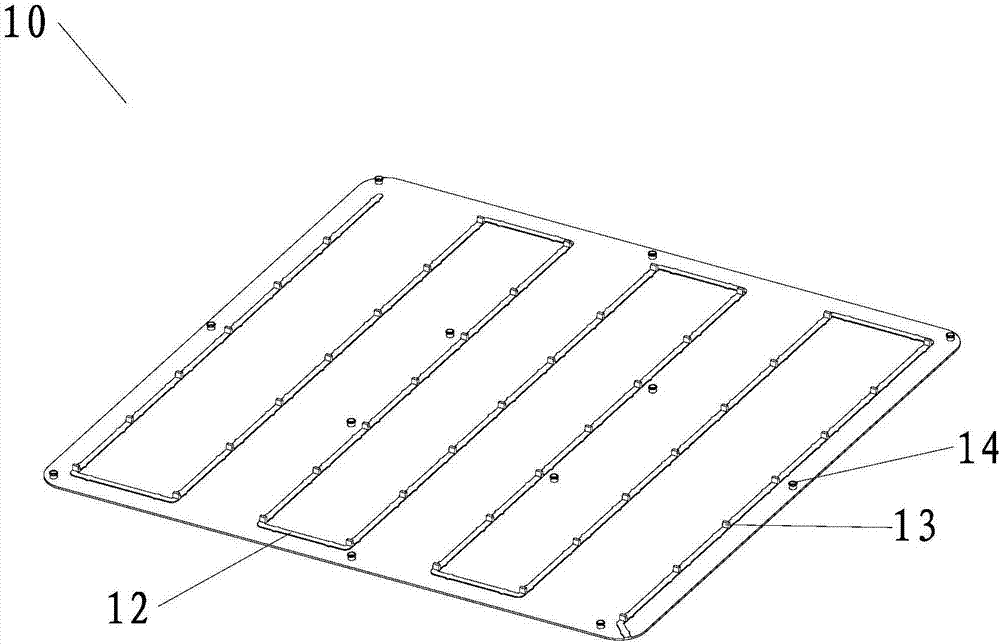 Firework plastic launching basin