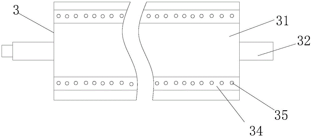 Positioning space dyeing machine