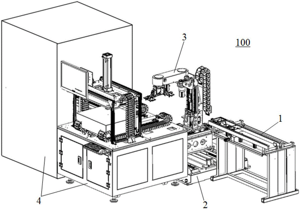 Automatic precise electronic product substrate function detection device