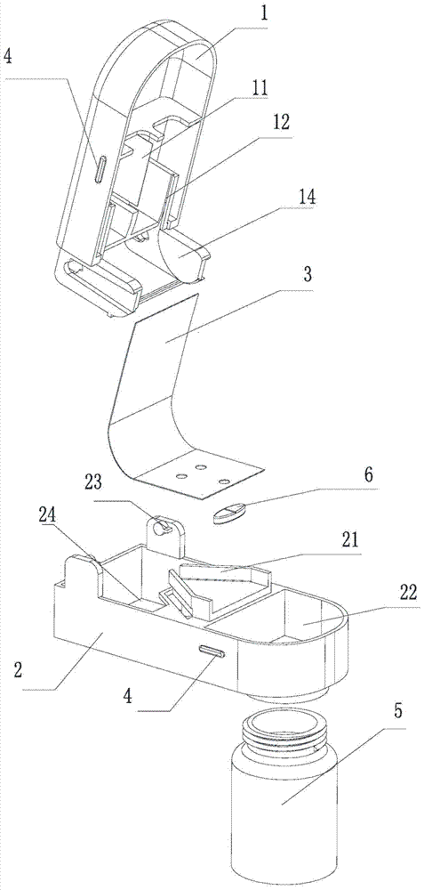 Drug splitting device