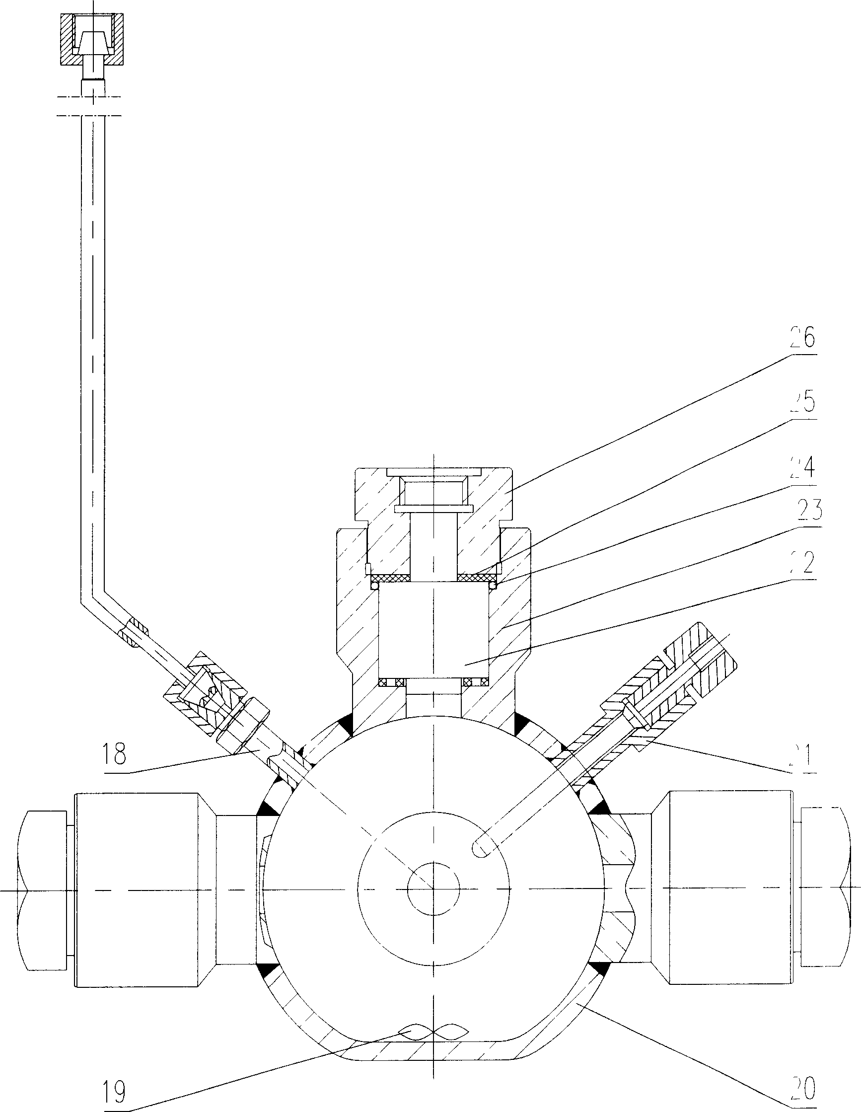 Complete equipment system for gas hydrate simulate composition and decomposition and reaction kettle