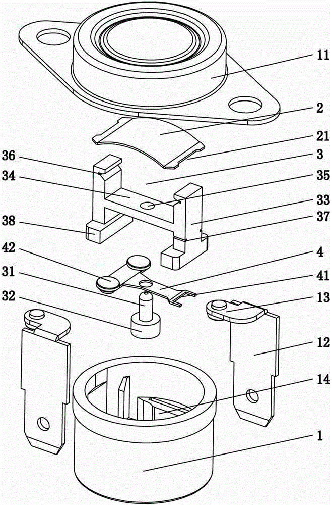 Compactly-assembled temperature controller