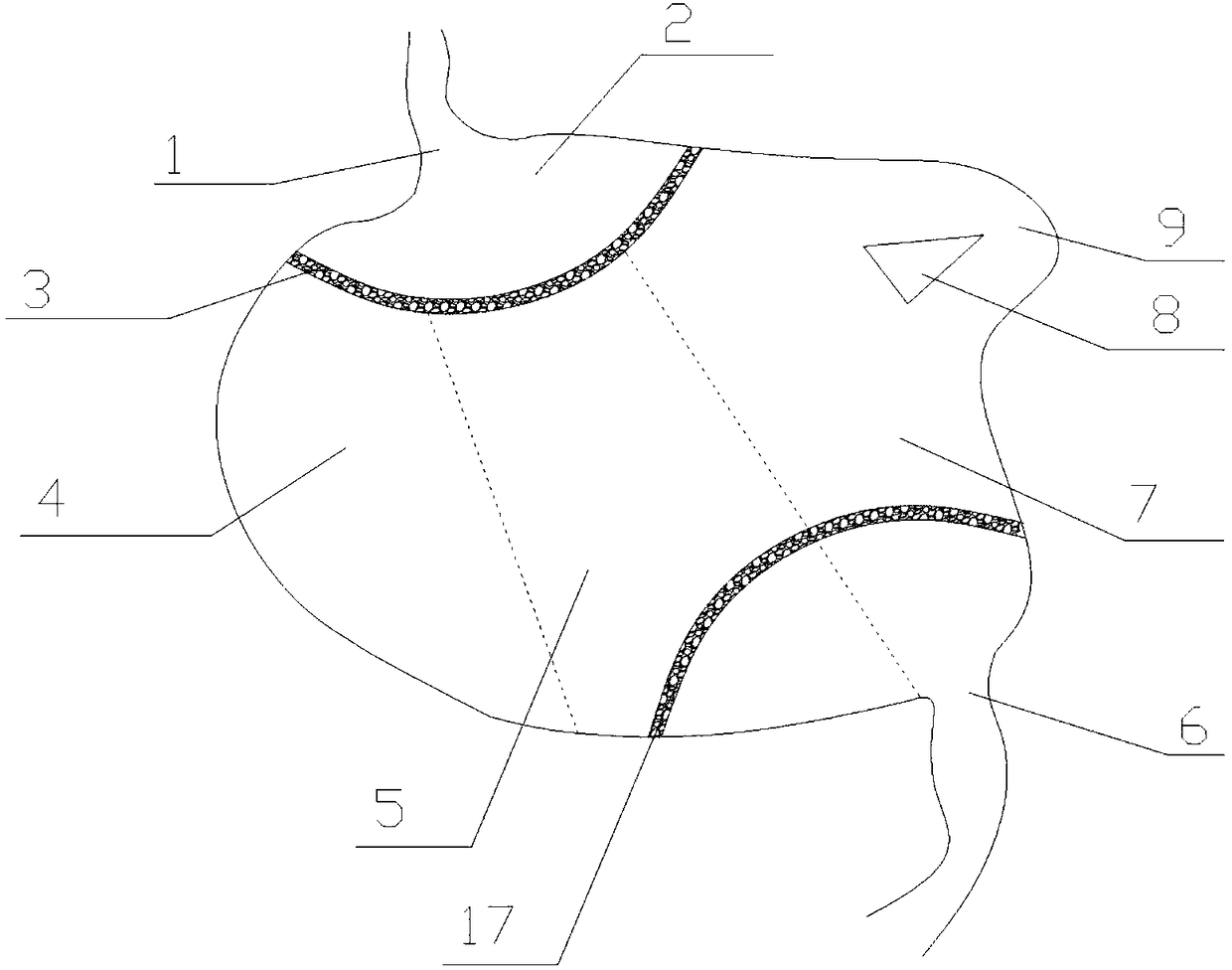 Flow-guiding purifying system for artificial lake water and construction method thereof