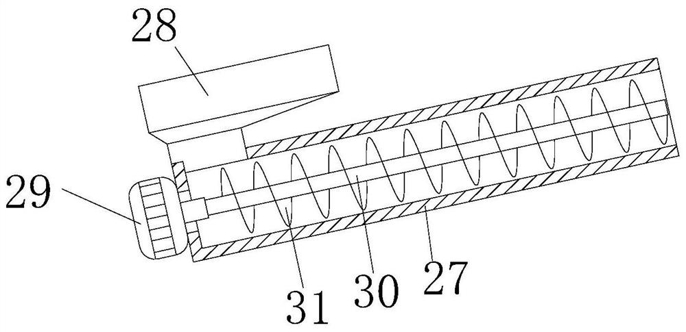 A kind of cement mixing conveying mechanism and operation method for building construction