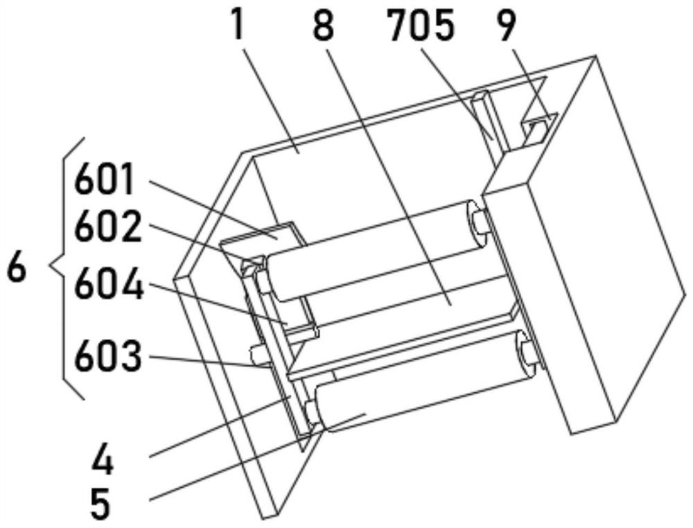 Extension printing and dyeing device