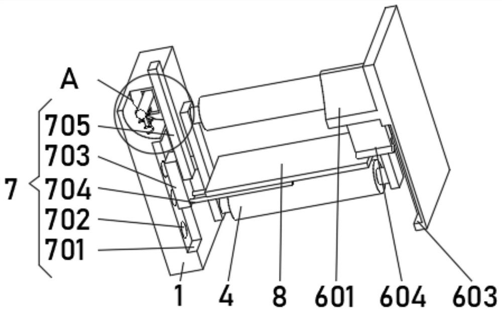 Extension printing and dyeing device