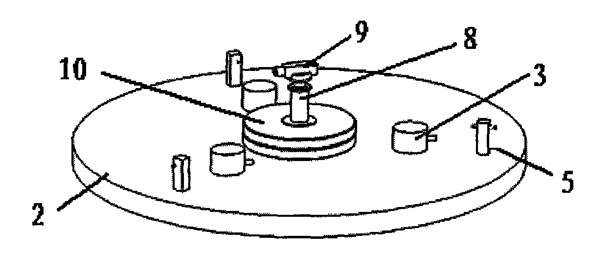 Method for aligning, online detecting and correcting of gearwheel