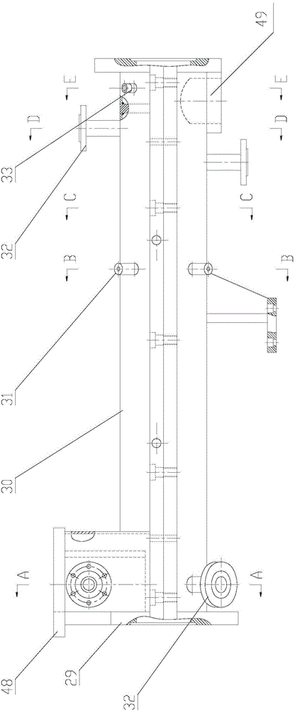 Reaction type feeding machine special for TPU