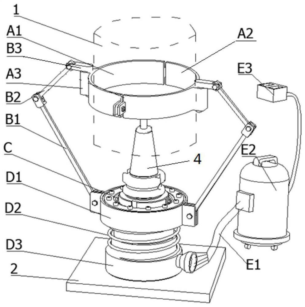 A multi-adaptive quick-installed air-cooled dust removal equipment