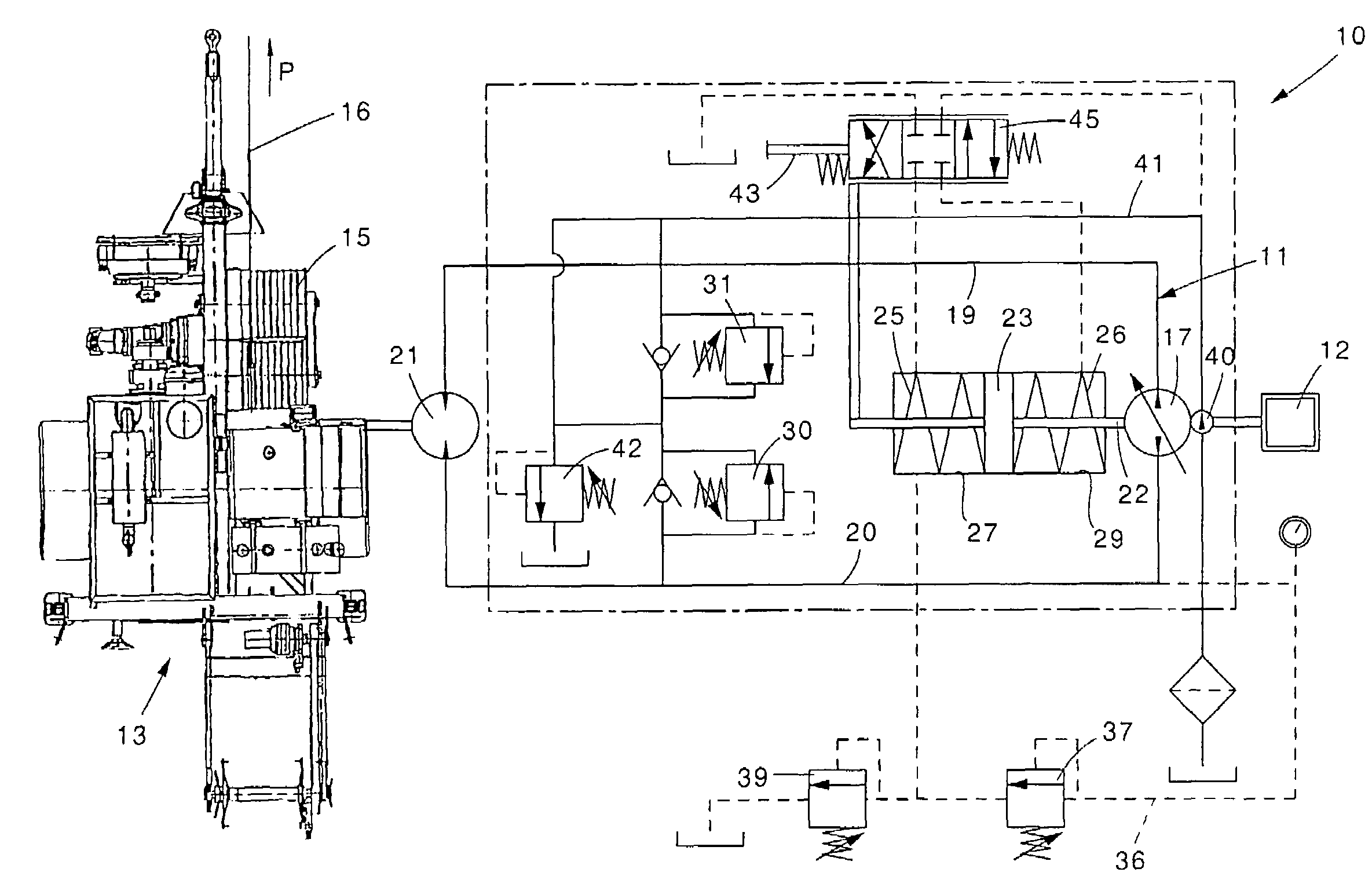 Laying apparatus for cables, lines, conductors or suchlike, and relative laying method