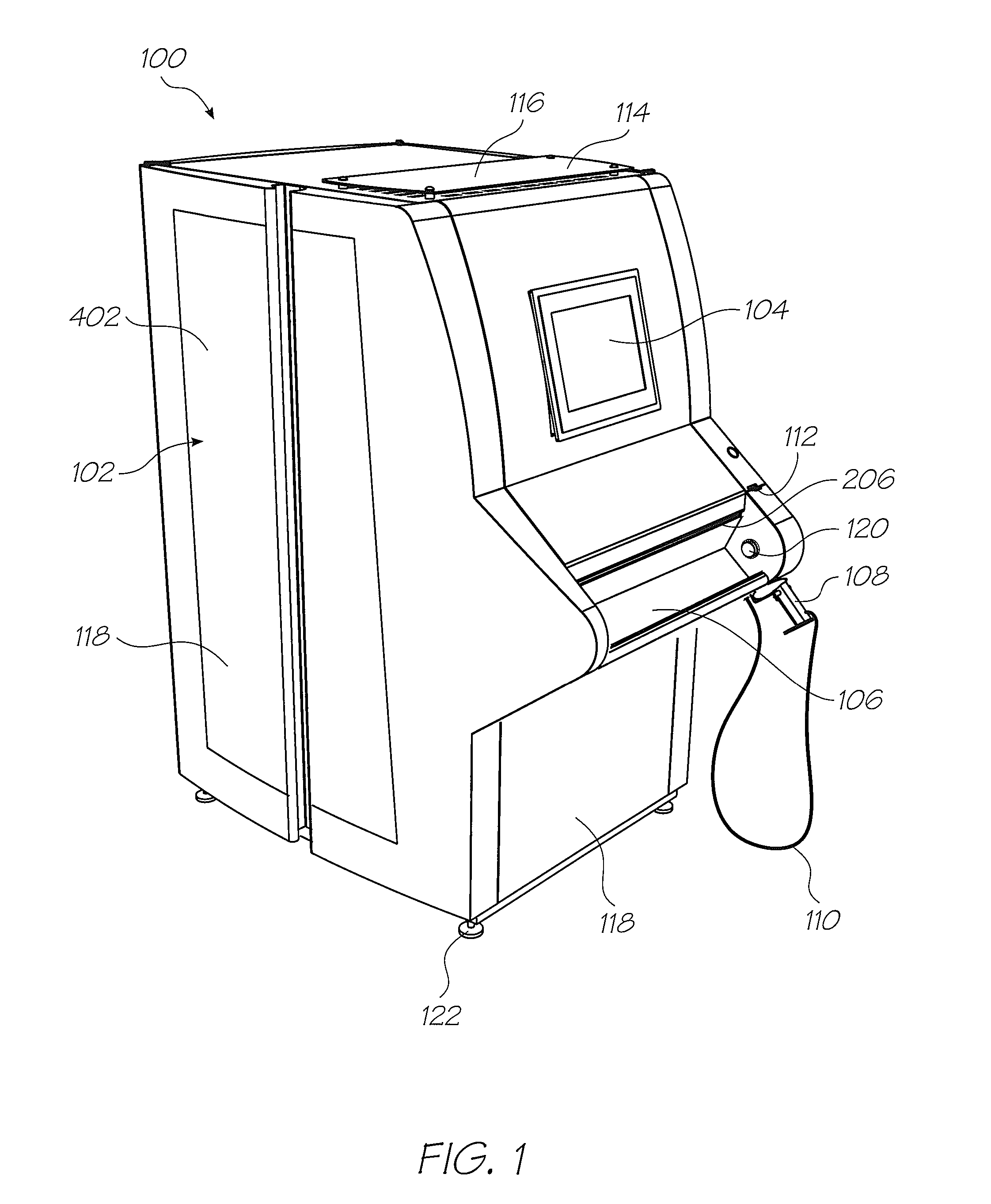 Printer incorporating a cutter module