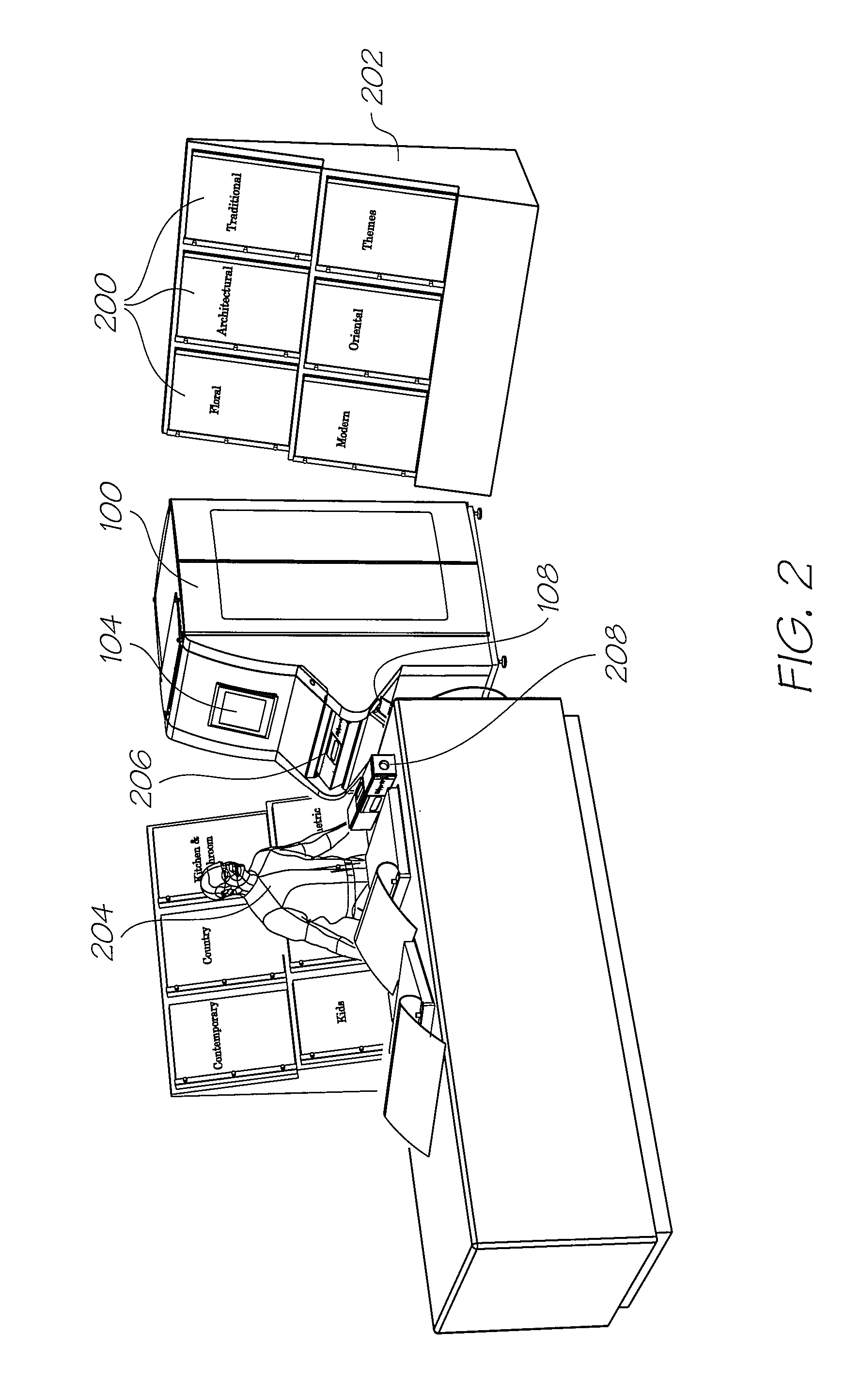 Printer incorporating a cutter module