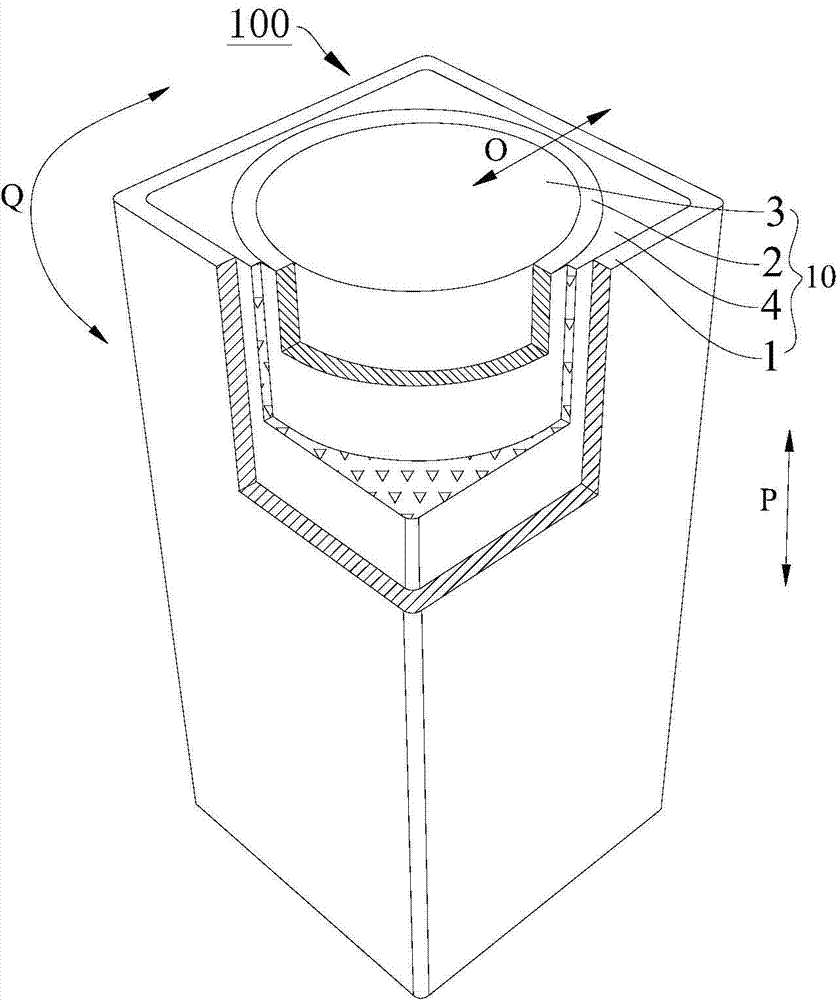 Steel, FRP and environment-friendly concrete combined column and building method thereof