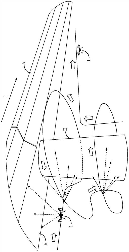 Planning method of inspection route for bridge pier body