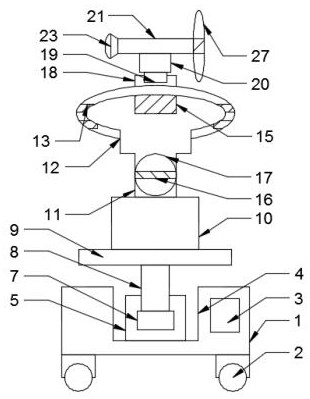 A dust monitoring and processing device for construction sites