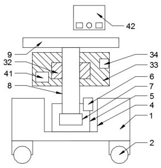 A dust monitoring and processing device for construction sites