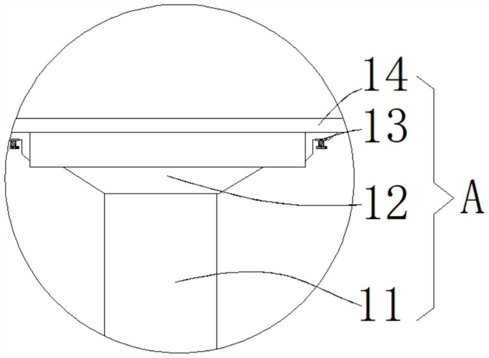 Fixing tool for processing rubber part for automobile damping system